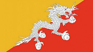 Bhutan Staatswappen
